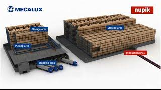 Consolidating logistics and warehousing at Nupik International - Interlake Mecalux