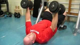 Rolling triceps extension