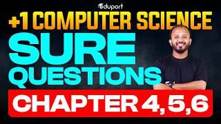 Plus One Computer Science Chapter 4 ,5, 6 Sure Question | Christmas Exam | Eduport Plus One