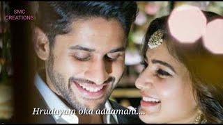 HRUDAYAM OKA ADDAMANI SONG@Whatsapp status love song||#SMC CREATIONS#