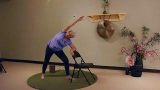 (1 Hr) Creative Yoga Sequences and Stretches with Melanie Starr, Chair Yoga Teacher