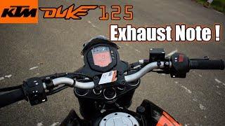 KTM Duke 125 Detailed Exhaust Note [India] !