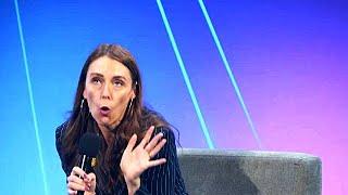 Jacinda Ardern Bragging Away on a BIG FULL TANK