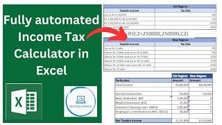 Excel Tutorial: How to make an Auto Income Tax Calculator