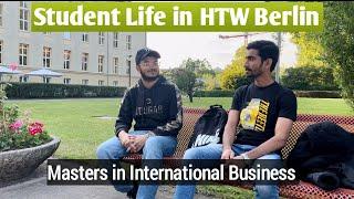 HTW BERLIN CAMPUS TOUR| Student Life (Master in International Business)| Public University, Germany