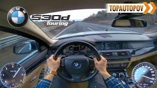 BMW 530d F11 Touring (190kW) |18| 4K TEST DRIVE POV - R6 SOUND & ACCELERATIONTopAutoPOV
