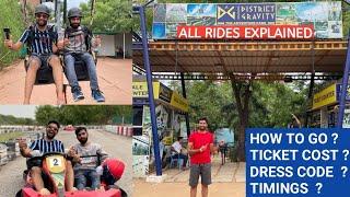 District Gravity Hyderabad | Adventure Park | Full Tour