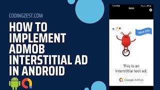 How to Display Admob Interstitial Ad in Android App 2023 | Admob Ads in Android Application 2023