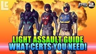 Light Assault Certification Guide (Planetside 2 Gameplay/Commentary)