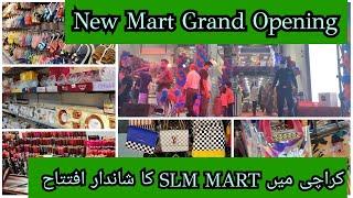 Grand Opening SLM Mart |Tariq Road |Karachi| New Mart Opening Ceremony |Part 1| @Nazia Passion Vlogs