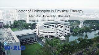 Doctor of Philosophy in Physical Therapy : MU Link International Program [by Mahidol]