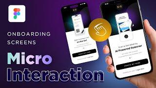 Create mobile onboarding screen animations in just 10 minutes with a real project demo. #figma #ui