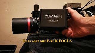 Starizona Apex Reducer fitment (on esprit120) and back focus for astrophotography