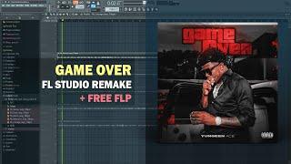 Yungeen Ace - Game Over (Instrumental) + Free FLP