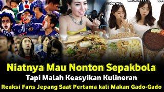 SAMPAI PENGEN NAMBAH Reaksi Fans Jepang Saat Pertama kali Makan Gado-gado Tuai Pujian