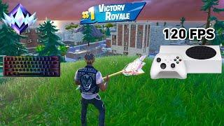 Fortnite Unreal Ranked Reload Remix on Xbox Series S | Keyboard & Mouse Gameplay | 120 FPS