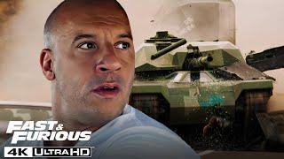 Fast & Furious 6 | Massive Tank Chase in 4K HDR