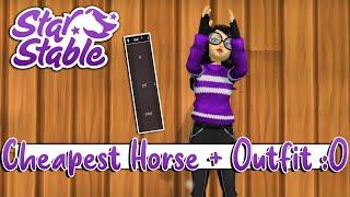 Buying the CHEAPEST Horse AND Outfit in Star Stable 