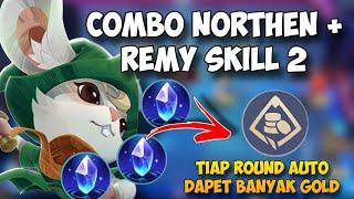 TIAP ROUND DAPET BANYAK GOLD ?? PAKE AJA COMMANDER DAN COMBO MAGIC CHESS INI !! AUTO NGEROLL HERO B3