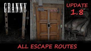 Unlocking All Escape Routes in Granny 1.8 PC [Hard + Extra Locks]