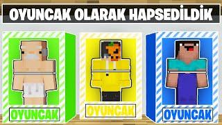 OYUNCAK OLARAK HAPSEDİLDİK! - MİNECRAFT