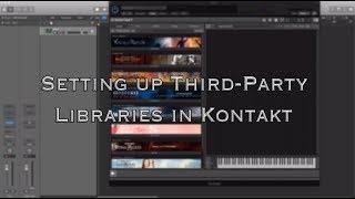Setting up Third-Party Libraries In Kontakt