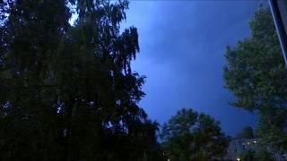 Thunderstorm in Riga (02.08.2017)