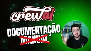 DOCUMENTAR CÓDIGO NUNCA MAIS!! - Criando documentação de forma automática com crewAI e AI AGENTS!!