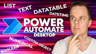 Using Variables in Power Automate Desktop - Full Tutorial