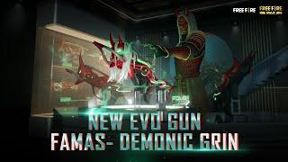Evo Gun - Famas Demonic Grin | Free Fire Collection