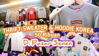 THRIFT SWEATER IMPORT PASAR SENEN | SWEATER 50 RIBUAN