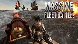 Atlas | Largest Fleet BATTLE EVER (Epic Ambush)