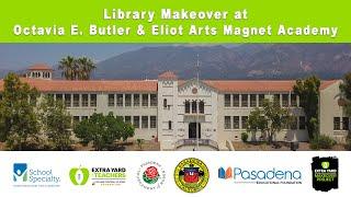 Library Makeovers - Octavia E. Butler and Eliot Arts Magnet Academy