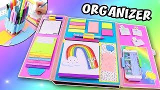 DIY FOLDER ORGANIZER - BACK TO SCHOOL | aPasos Crafts DIY