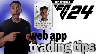 Easy way to make insane coins with silver trading ea fc 24 (web app trading)