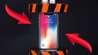 HYDRAULIC PRESS VS IPHONE X AND TOYS | The Crusher