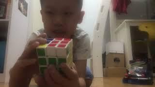 Rubi. Cube in just 4 moves(Leeahbong)