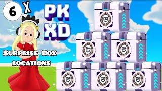 ALL THE SURPRISE BOX LOCATIONS IN PKXD NEW UPDATE #pkxd