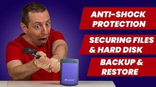 BEST Anti Shock HD - Transcend storejet 25h3 2TB | Unboxing & Full Features Review