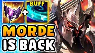 RIOT JUST BUFFED MORDEKAISER JUNGLE AND IT'S SO OP... (20.0 KDA CARRY)