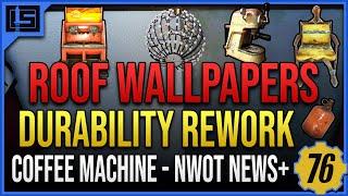 Weapon Durability Rework! Roof Wallpapers, Coffee Machine, PTS Reset, Ghoul Chair+ | Fallout 76 News