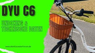 DYU C6 Unboxing , Aufbau & Technische Daten