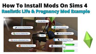 How To Install The Realistic Life & Pregnancy Mod For Sims 4 | 2023