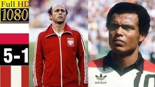 Poland 5 x 1 Peru (Grzegorz Lato, Teófilo Cubillas) ●1982 World Cup Extended Goals & Highlights HD