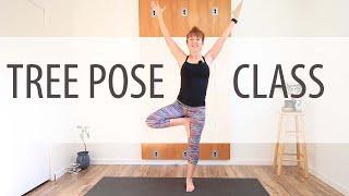 20 Minute Tree Pose Sequence for Beginners - Yoga for Balance