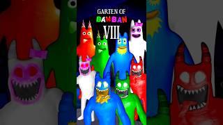 Garten of Banban 8 - Flumbo Banban Banbaleena Croopa Normal version vs Hellish #shorts #shortvideo