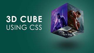 3D Cube Using  only CSS | HTML | CSS