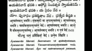 MANTRA PUSHPAM VEDIO TEXT IN SANSKRIT,TELUGU,ENGLISH.