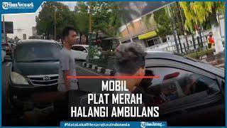 Viral Mobil Pelat Merah Hadang Ambulans di Klaten