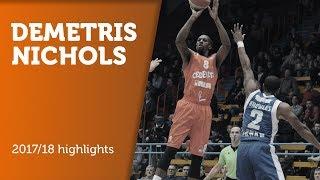 Demetris Nichols 2017/18 highlights I KK Cedevita TV